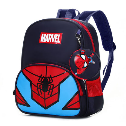 Novas Mochilas Escolares Infantis Meninos Meninas Homem-Aranha Desenho Animado Mochilas Infantis para Jardim de Infância Mochilas Ortopédicas para Crianças de 4 a 13 Anos