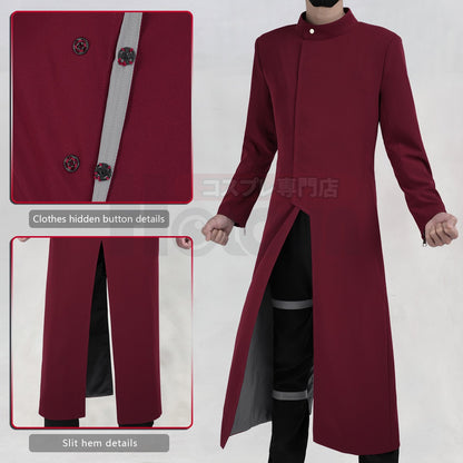 HOLOUN Anime Gaara Cosplay Costume Coat Pants Vest Belt Animation Convention Halloween Christmas Gift