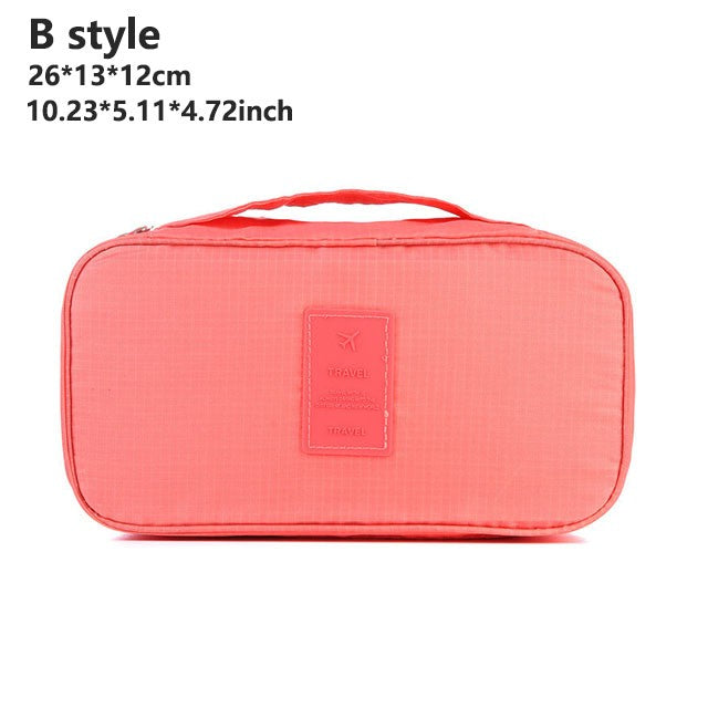 Travel Bra Organizer Bag Waterproof Panties Sock Underwear Storage Bag Daily Women Wash Package Cosmetic Finishing Bags