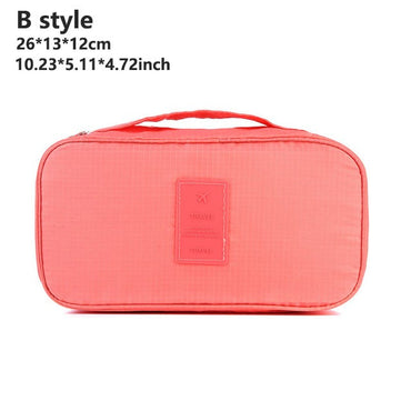Travel Bra Organizer Bag Waterproof Panties Sock Underwear Storage Bag Daily Women Wash Package Cosmetic Finishing Bags