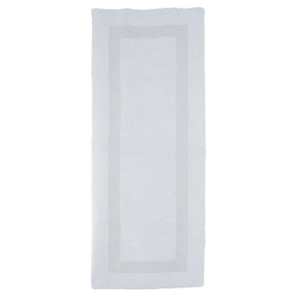 100% Cotton Bath Rug Plush High Pile Soft Absorbent Machine Washable Solid Pattern Non Slip Rug Home Bathroom Decor