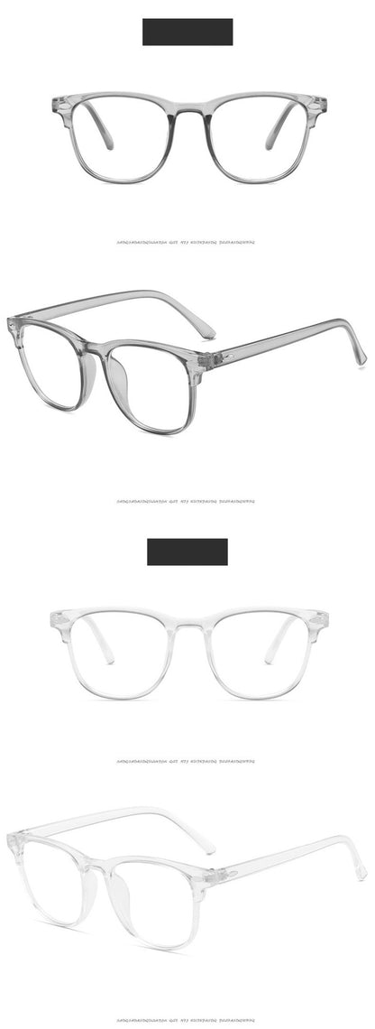 -1.0-1.5-2.0-2.5-3.0 To -6.0 Transparent Finished Myopia Glasses Men Women Black Eyeglasses Prescription Shortsighted Eyewear