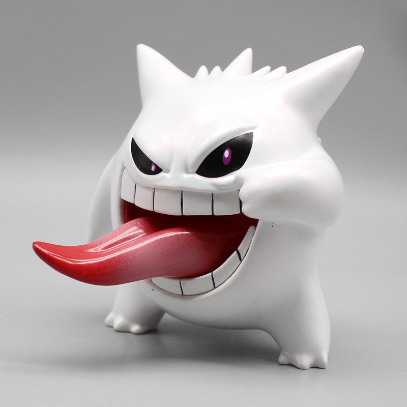 9cm Pokémon Gengar Boneco Transparente, Lindo Anime PVC Action Figure para Decoração de Quarto Coleção Presente para Fãs