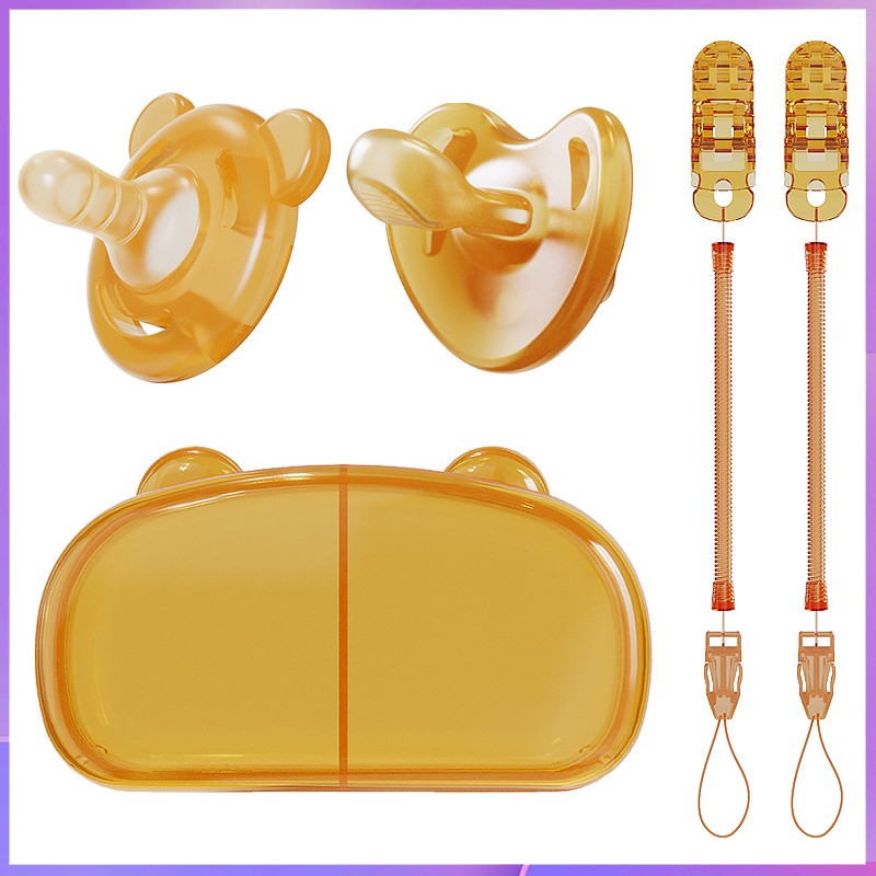 Baby pacifier/Sleep aid for babies over 3 months old/Anti bloating silicone