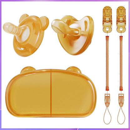 Baby pacifier/Sleep aid for babies over 3 months old/Anti bloating silicone