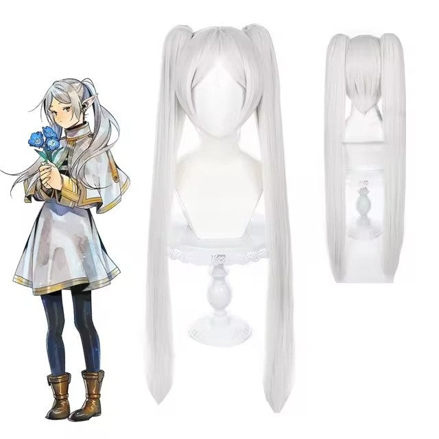 Cosplay Sousou No Frieren: Fantasia, Peruca, Sapatos, Bonecos de Anime, Vestido de Mago, Orelha de Elfo, Halloween, Natal para Mulheres