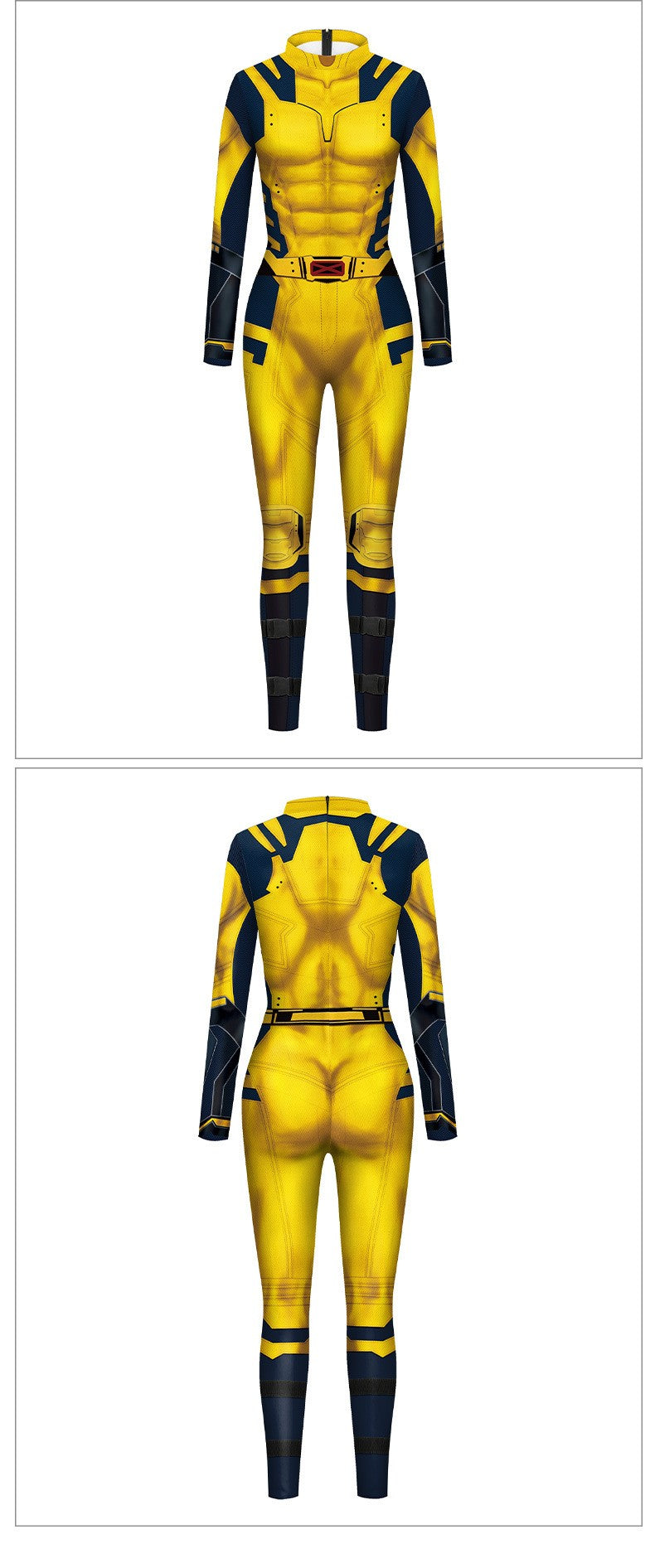 super-héros hommes film Deadpool Wolverine Cosplay Costumes Hallloween combinaison Performance fête Zentai body