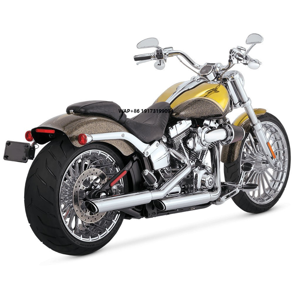 Stainless Steel Motorcycle Exhaust Muffler Pipe Full Coverage Heat Shields Compatible for 2014-2022 Sportster Models
