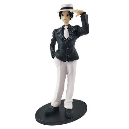 Boneco de Ação do Anime Demon Slayer - Kamado Tanjirou com Agatsuma Zenitsu e Nezuko, Brinquedos de PVC Kimetsu No Yaiba Guerreiros