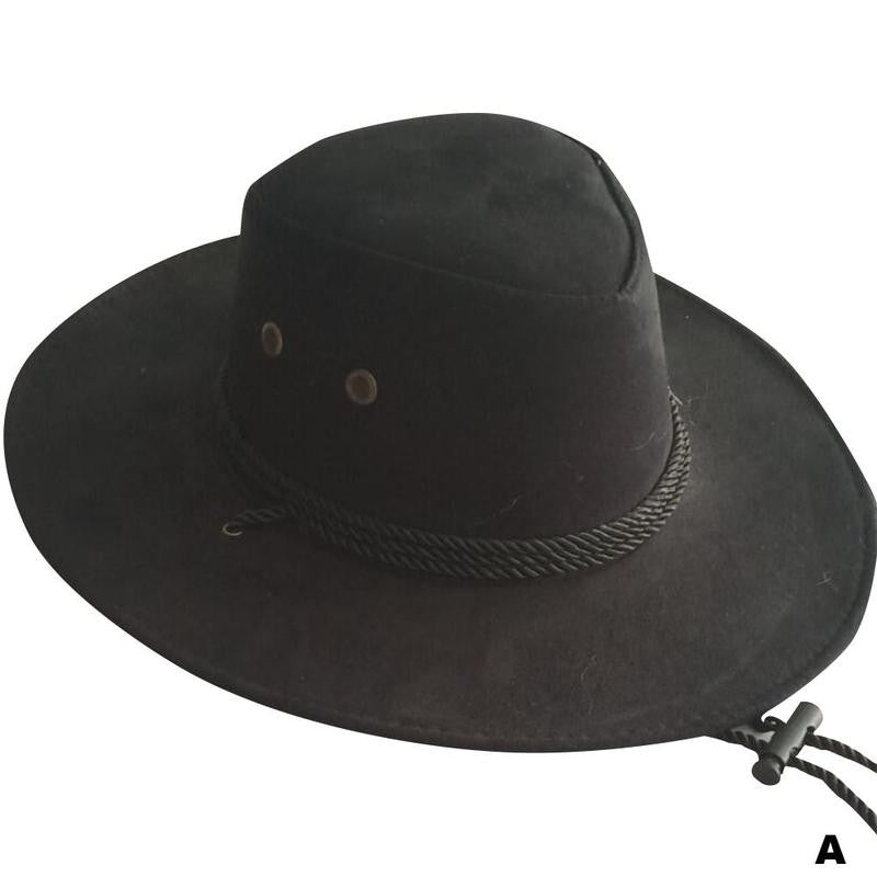 Chapéu de Caubói Ocidental Masculino Colorido, Chapéu de Caubói Jazz de Aba Grande para Cavalheiros, Presente de Caubói Ocidental para Homens, Bonés Mongóis Coloridos
