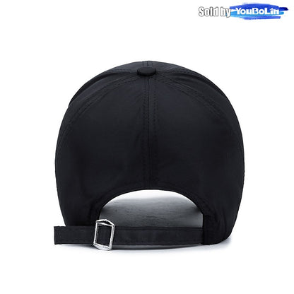 Boné de Beisebol Ajustável de Aba Estendida Fino de Secagem Rápida de Verão Boné de Pesca Bonés Trucker Bonés de Papai