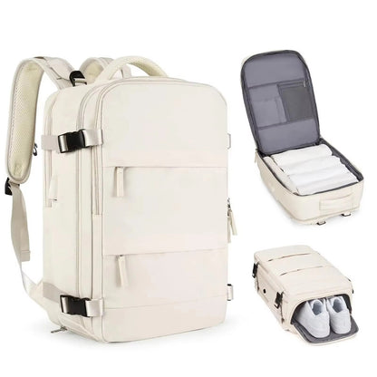 Mochila de Viagem Grande Mochila de Bordo Mochila de Caminhada Impermeável para Esportes ao Ar Livre Mochila Casual, Mochila Escolar