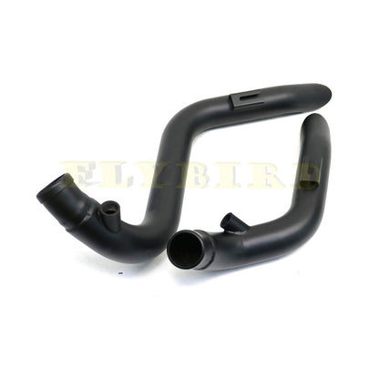 For Softail Chopper Bobber Custom Sportster XL883 883 1200 120M Black Chrome Retro Exhaust Motorcycle Pipe Muffler System Bike