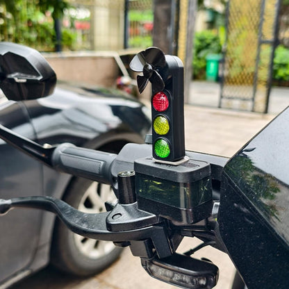 Luzes de LED de Motocicleta Pequena Lâmpada de Tráfego Moinho de Vento Segurança Decorações Fofas para Bicicletas Motocicleta para Moto Elétrica de Montanha e Estrada