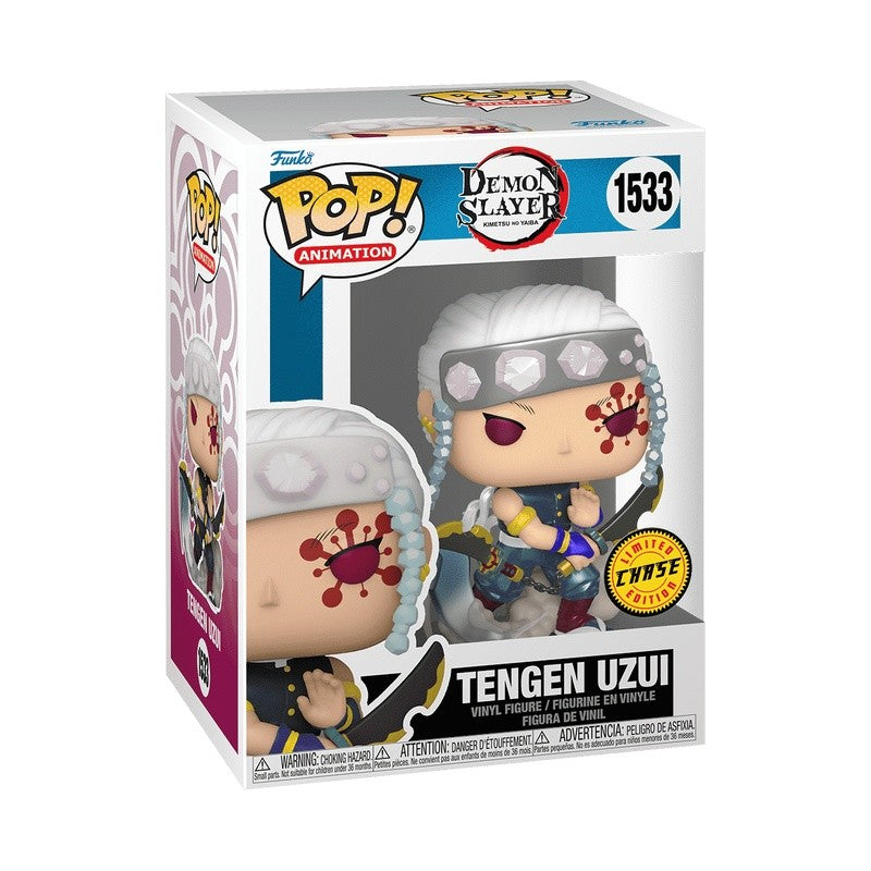 Funko Pop Demon Slayer Action Figure Muichiro Tokito Nove Pilares Chama Deus Anime Estátua Bonecos Brinquedos Colecionáveis Presente para Crianças