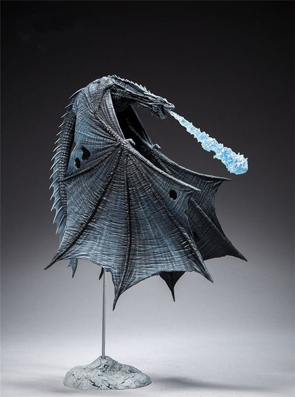 Ice Black Fire Dragon Drogon Deluxe Figure Collective Toys