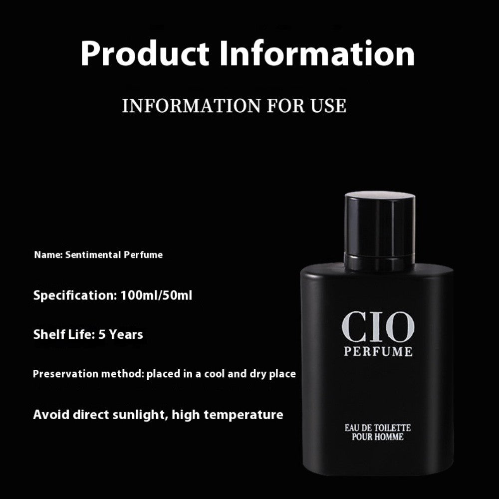 100Ml Brand Men's Cologne Perfume Eau De Parfum Fresh Wood Sandalwood Eau De Toilette Long Lasting Light Genuine Fragrance Scent