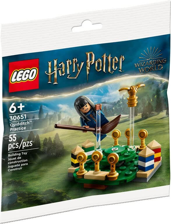 LEGO Harry Potter: Polibag de Treino de Quadribol 30651 para Maiores de 6 Anos Presente de Aniversário e Natal (55 Peças)