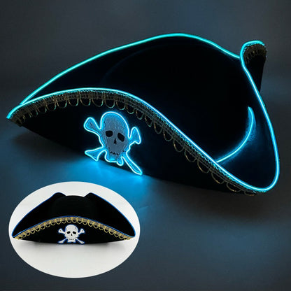 Chapéu de Cowboy LED Sem Fio, Chapéu de Cowboy Luminoso, Chapéu de Cowgirl Rosa para Discoteca, Noivas, Acessórios para Shows, Boates e Festas a Fantasia