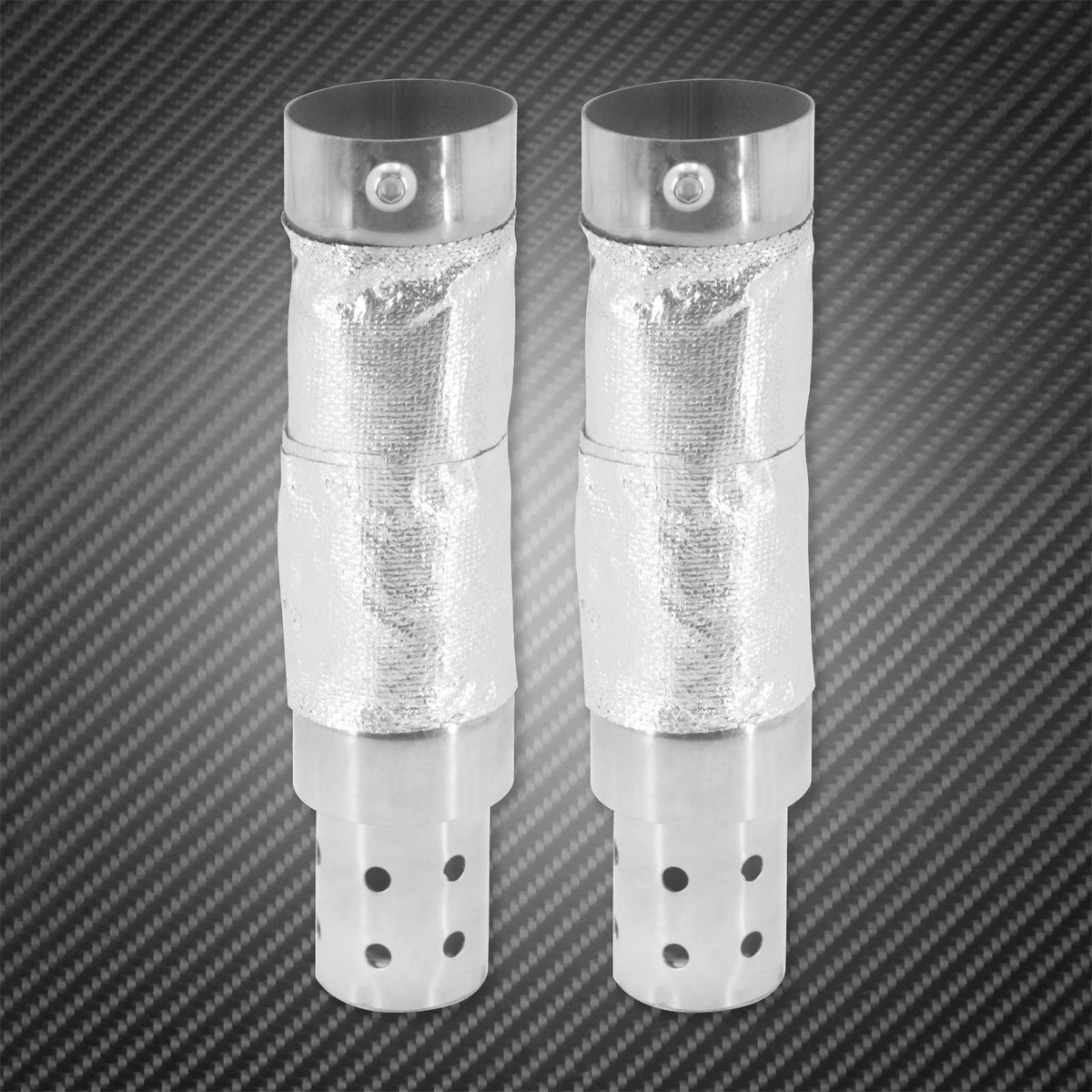 Motorcycle Exhaust Pipe Muffler 38-48mm Quiet Baffle Universal For Harley Sportster XL 1200 883 Touring FLHR FLH Dyna Softail FL