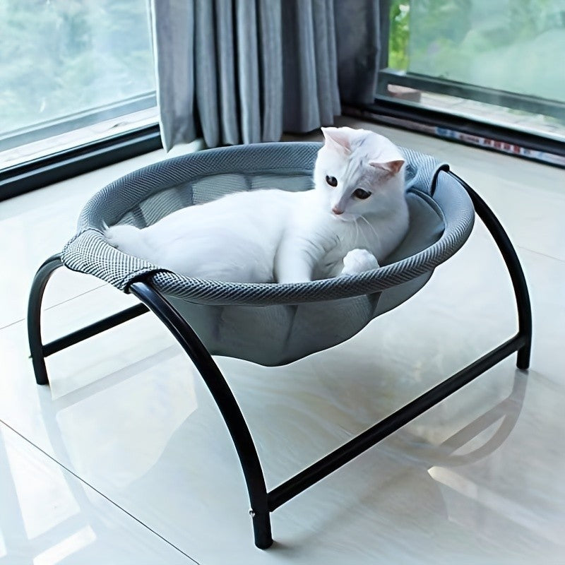 Cama de Gato Rede Cama de Gato Cama para Dormir para Gato Cadeira de Praia Respirável e Fresca Sofá Rede para Gato