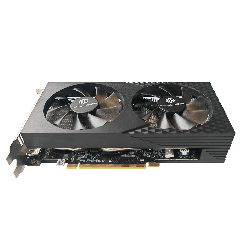 Placa Gráfica MLLSE Radeon RX5600 6GB GDDR6 6GB GPU de Computador para Jogos AMD RX5600 6GB Placa Gráfica para Desktop de Jogos