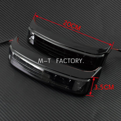 Luz de Seta de Motocicleta Luz de Freio Traseira Alforje Indicadores de Cauda para Harley Street Glide Road King CVO Limited FLHX 2014-2022