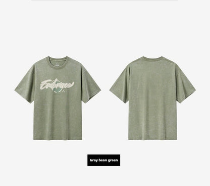 Xtep Short Sleeve Knitted Shirt For Men 2024 Summer Hip Hop Men's T-shirt Comfortable Fashion Cotton Outdoor Tops 976229010576