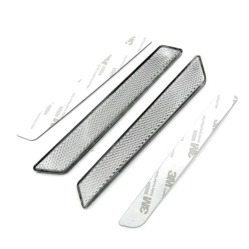 Adesivo Refletivo de Segurança para Capa de Alforje em Bengala Dianteira para Harley Touring Street Glide Road King FLT/FLHT 2014-2021
