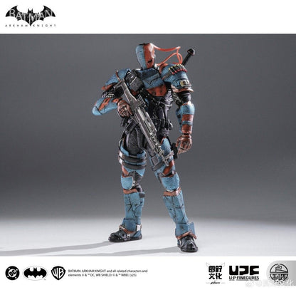 In Stock 1/12 Upfinegures Lpzz Deathstroke Arkham Knight Game Peripherals DC002 Anime Action Figure Model Toy Collectibles Gift