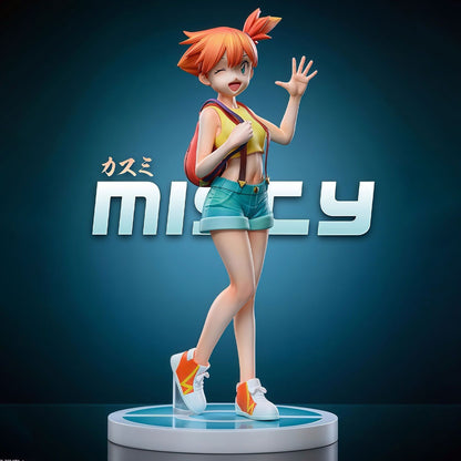 18cm Ash Ketchum Figura Misty Figuras Brock Boneco Pvc Estátua Gk Anime Modelo Boneca Coleção Decoração Brinquedos de Halloween