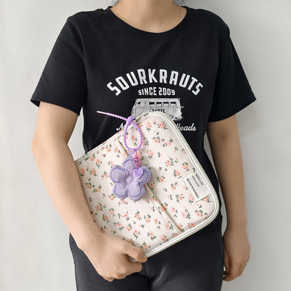 Laptop protective case compatible with HP MI Macbook 11 13-14 inch shockproof plush laptop bag, portable tablet protective bag