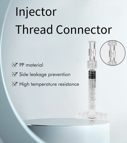 10-1000 unidades Conector de Seringa Luer União Dupla Embalagem Individual Adaptador Luer Lock Estéril Fêmea para Fêmea