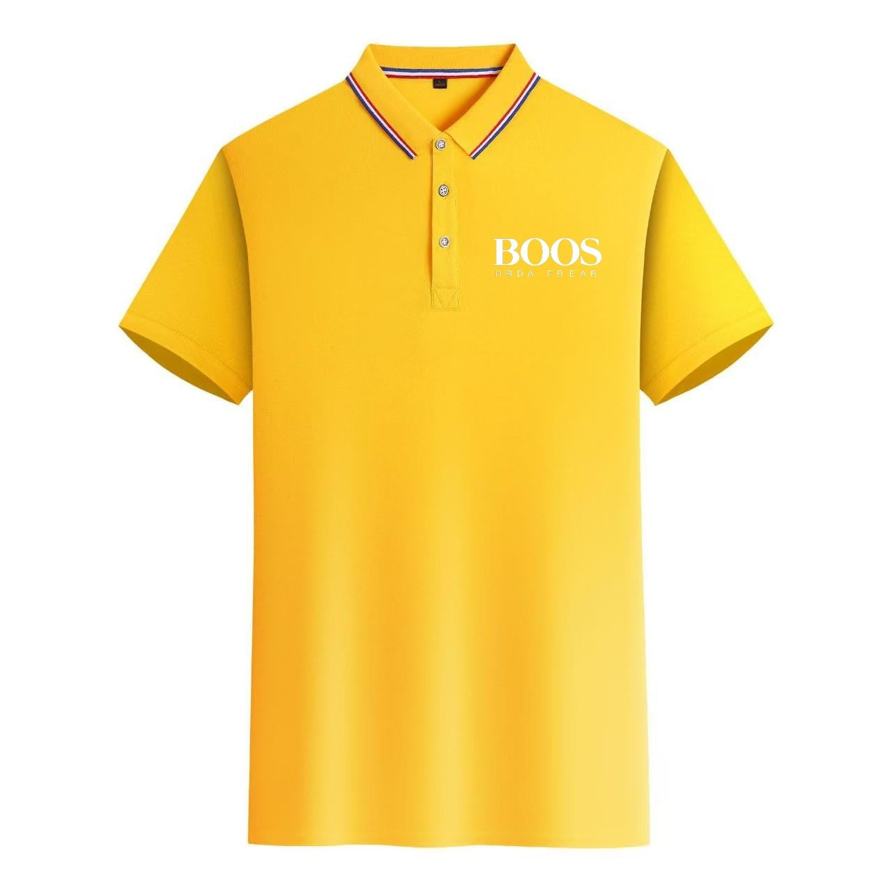 Men's New Embroidered Business Casual Short Sleeved Polo Shirt, Fashionable Short Sleeved Comfortable Breathable Top