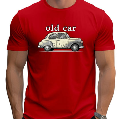 Hip Hop Street tow truck graphic T-shirt unisex casual short sleeve Loose large size Fun Cartoon 100% Cotton Top