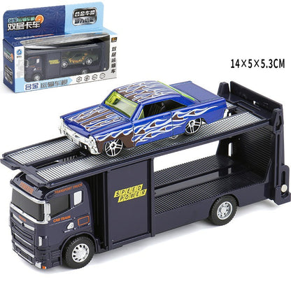Caminhão Scania Contêiner 1:64 Caminhão Contêiner Americano Liga de Metal Diecast Modelo de Carro Veículos em Miniatura Colecionáveis Hobby Presente