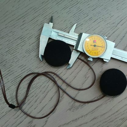 ELFINEAR Helmet Speakers Compatible With RESO/CARDO/ASMAX Devices Compatible with All 3.5mm Communicators
