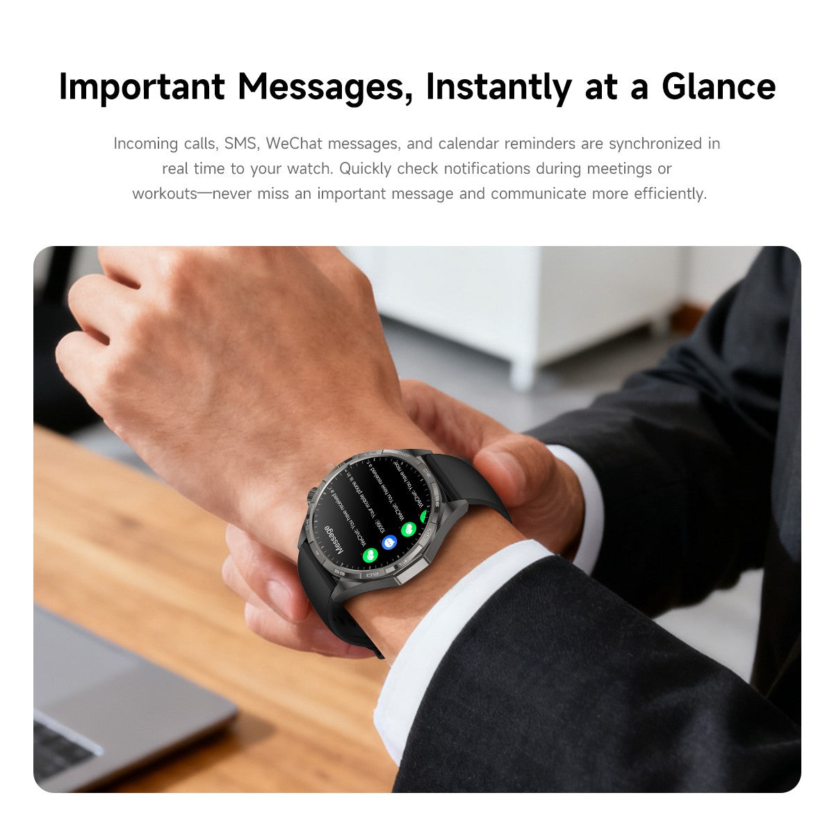 Smartwatch 2026 Novo Watch 6 Pro Masculino Tela HD AMOLED GPS Trajetória de Movimento Frequência Cardíaca Chamada Bluetooth SmartWatch IP68 à prova d'água