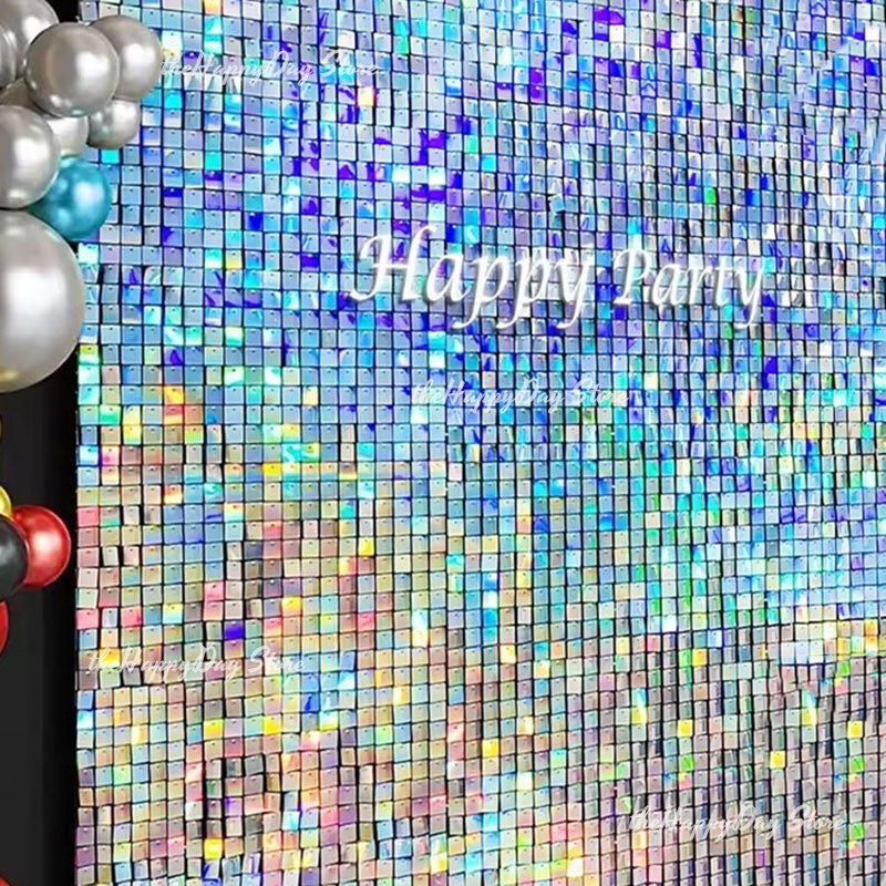 12Pcs Iridescent 4D Round Foil Balloons 22/12/10IN Holographic 4D Foil Balloons Helium Air Globos Mermaid Birthday Wedding Decor
