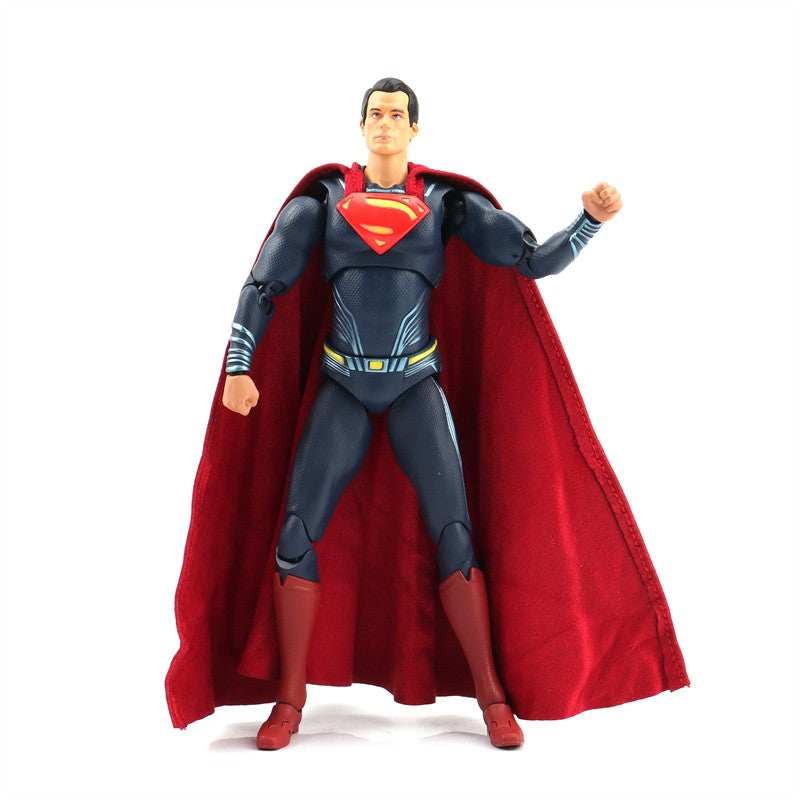 FondJoy DC Original 1/9 20CM Liga da Justiça Superman Batman Coringa Arlequina Mulher-Maravilha Victor Stone Aquaman Bonecos de Ação