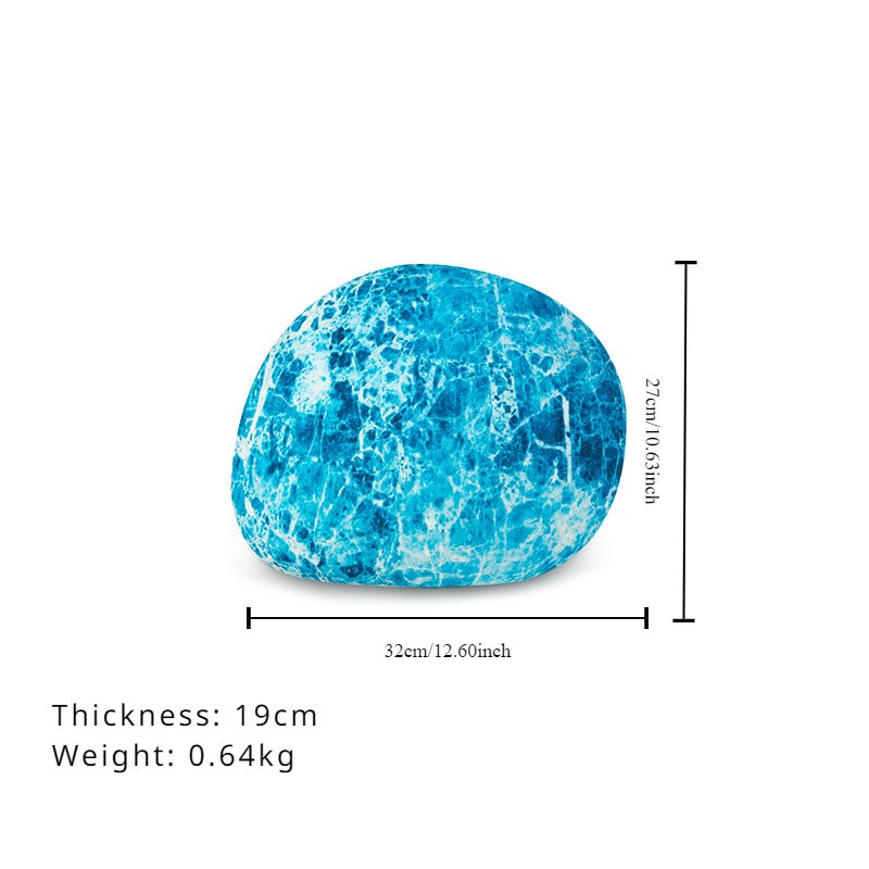 Large Stuffed Rocks Stone Pillows Home Decoration Pebble Living Throw Pillows