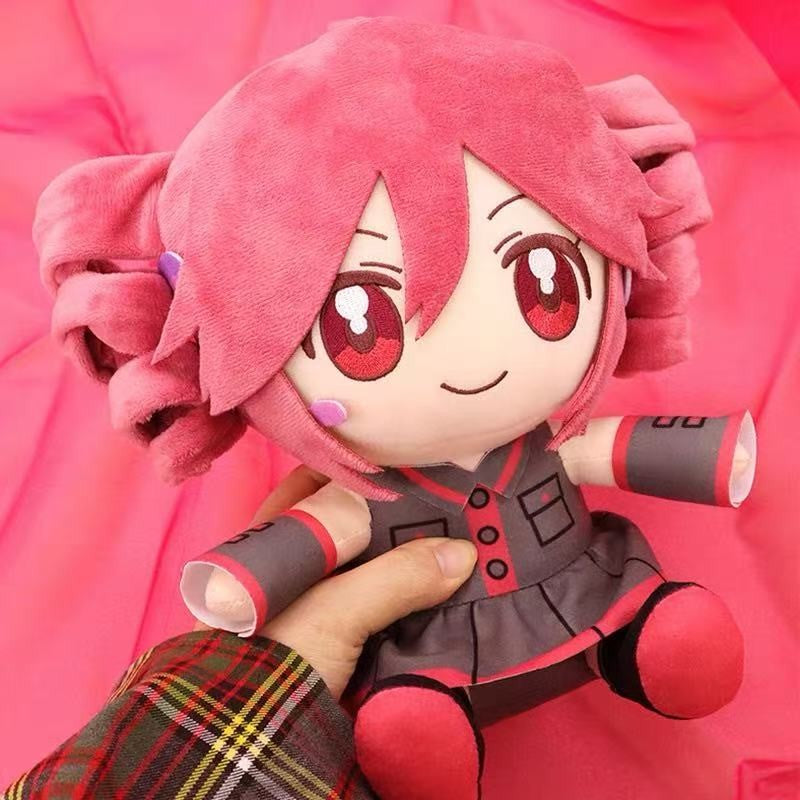 Anime Kasane Teto Cosplay Doll Kawaii Plush Stuffed Doll Ornament Christmas Gifts Anime Merchandise Kid Birthday Gift Home Decor