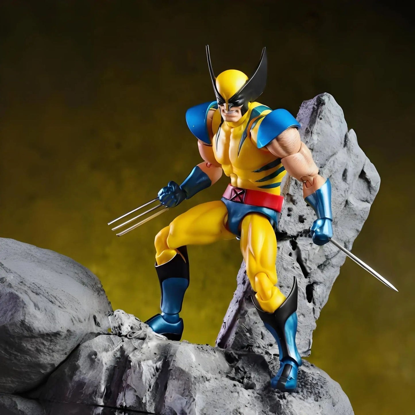 Ct Toys Mafex138 Wolverine Boneco Articulado PVC Mafex 96 Boneco X-Men Versão Quadrinhos Estatueta Colecionável Modelo Brinquedos Presentes Infantis