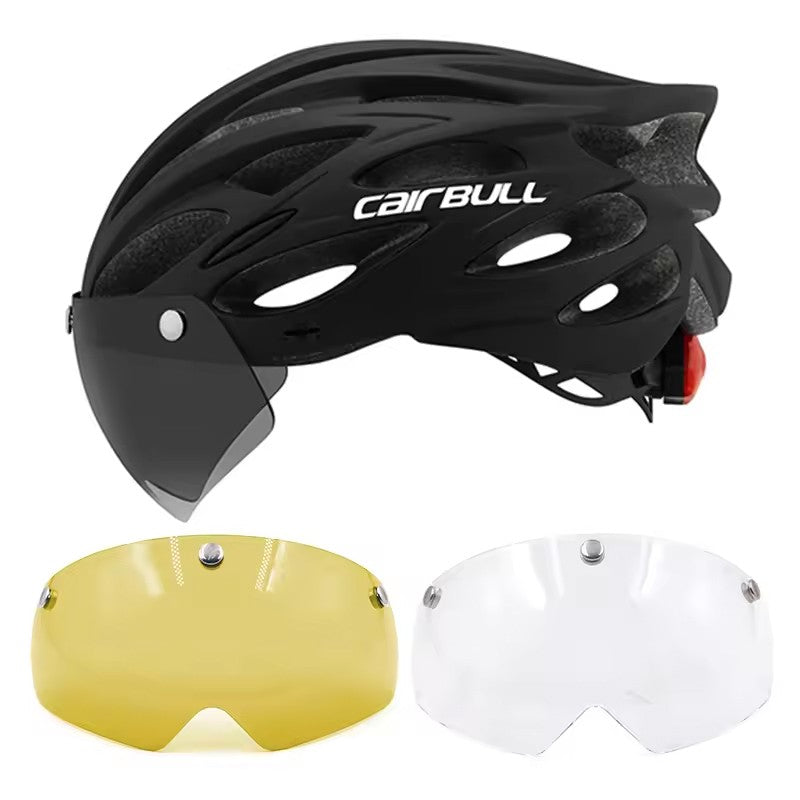 Cairbull Capacetes de Ciclismo MTB Mountain Road Capacete de Bicicleta de Corrida Leve Respirável Led Segurança Capacete de Bicicleta 54-62cm Casco