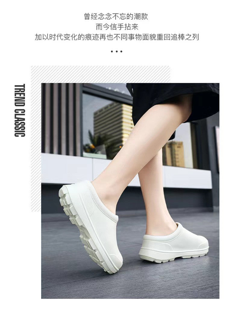 Men Women EVA Chef Shoes Non-slip Waterproof Oil-proof Shoes Comfortable Workers shoes High-quality Outdoor Safety shoes