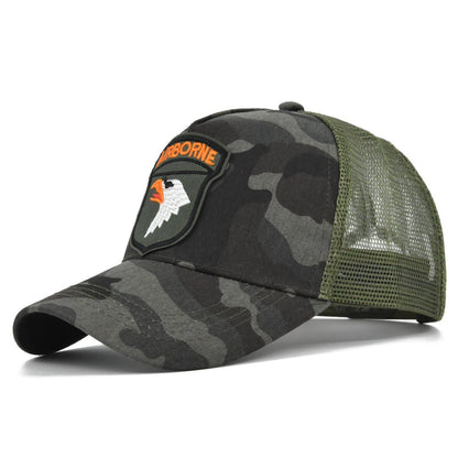 Bonés de Beisebol Bordados Masculinos Chapéus Snapback de Águia Para Mulheres Moda EUA Hip Hop Bones Boné Trucker de Malha Respirável Streetwear
