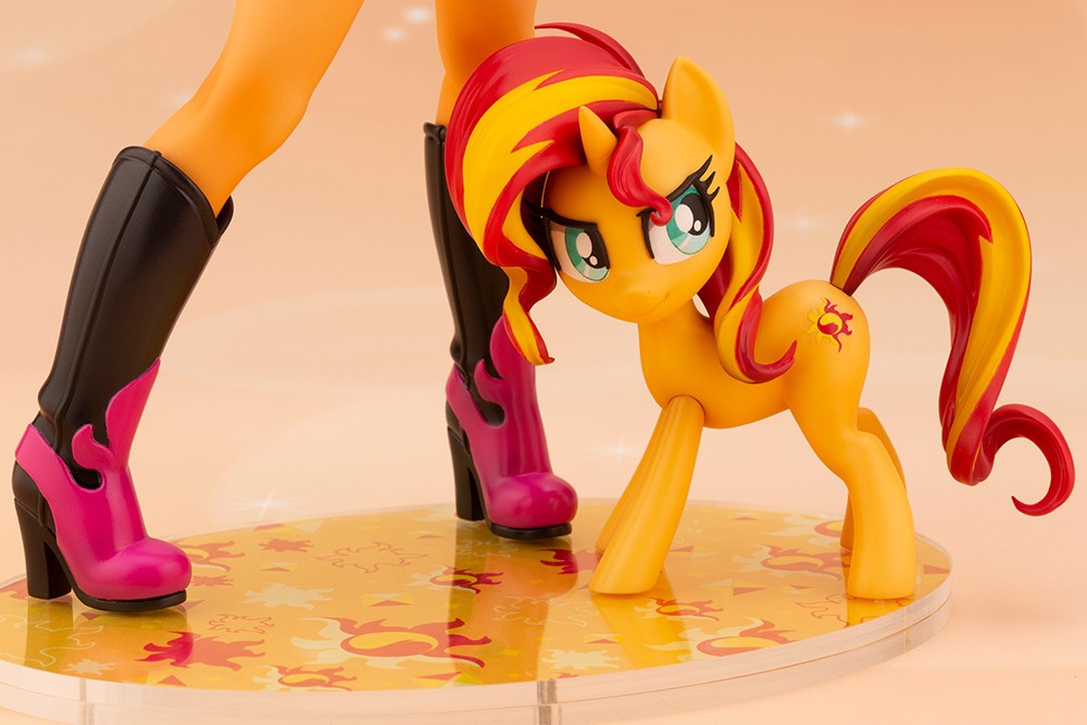 My little Pony Bishoujo Rarity Sunset Shimmer Applejack Twilight Sparkle Pinkie Pie Anime PVC Action Figure Toy Collection Doll