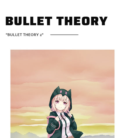 Uniforme de lycéens Anime recruté anronpa Nanami ChiaKi Cosplay Costume, veste à manches longues, jupe courte, jupe Loli