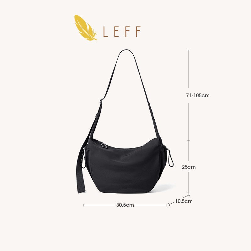 LEFF Fashion Women Crossbody Bag High Quality Nylon Commuting Bags Waterproof Outdoor Travel Shoulder Bag New Causal Female Bags