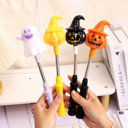Halloween Party Decoration Halloween Hand Shaker Sticks Pumpkin Ghost Stick Gift Party Favor Gifts Party Supplies